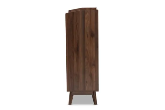 Kirkland's Home Walnut 5-Drawer Wood Chest- Dressers & Chests