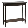 Kirkland's Home Walnut Wooden Console Table- Console Tables