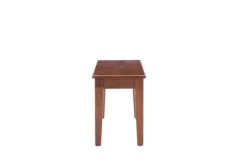 Kirkland's Home Walnut Wooden Dining Bench- Dining Chairs