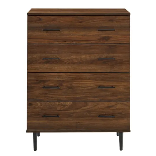 Kirkland's Home Warm Brown Modern Farmhouse Storage Chest- Cabinets & Sideboards