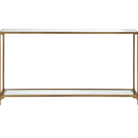 Kirkland's Home Warm En Mirrored Top Console Table- Entryway Furniture