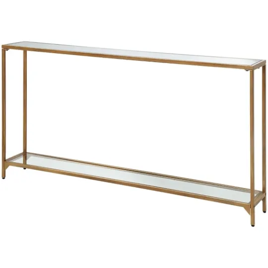 Kirkland's Home Warm En Mirrored Top Console Table- Entryway Furniture
