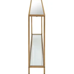Kirkland's Home Warm En Mirrored Top Console Table- Entryway Furniture