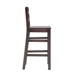 Kirkland's Home Warm Ladder Back Bar Stools, Set Of 2- Bar Stools & Counter Height Stools