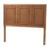 Kirkland's Home Warm 3-Panel Wood Queen Headboard- Beds & Headboards