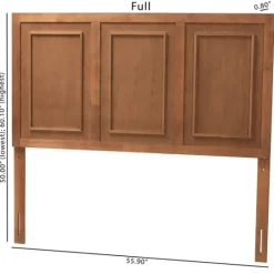 Kirkland's Home Warm 3-Panel Wood Queen Headboard- Beds & Headboards
