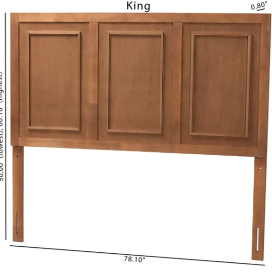 Kirkland's Home Warm 3-Panel Wood Queen Headboard- Beds & Headboards