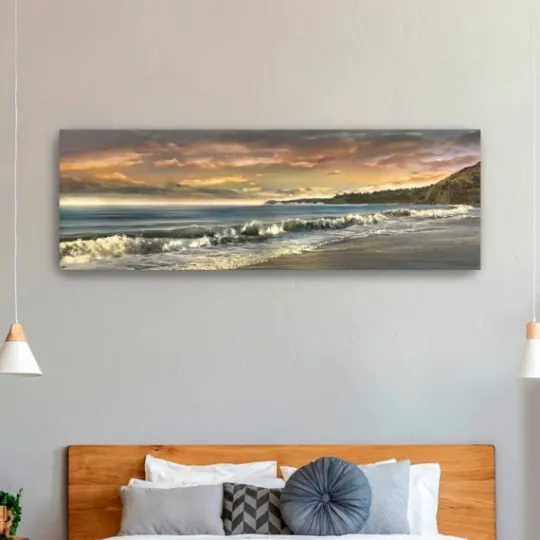 Kirkland's Home Warm Sunset Giclee Canvas Art Print, 60X20 In.- Canvas Art