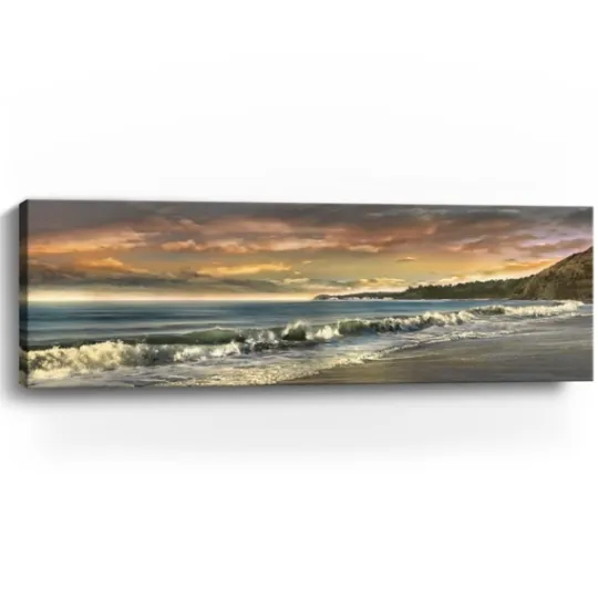 Kirkland's Home Warm Sunset Giclee Canvas Art Print, 60X20 In.- Canvas Art
