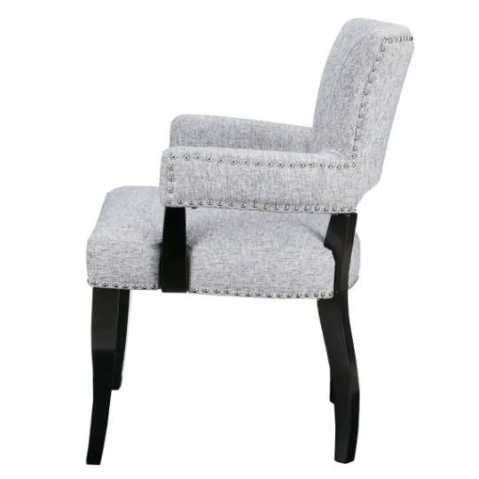 Kirkland's Home Warms Nailhead Trim Dining Chair- Dining Chairs