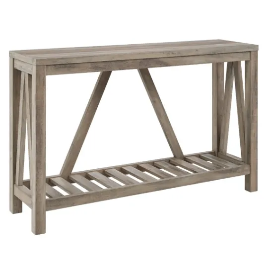 Kirkland's Home Wash A-Frame Console Table- Console Tables