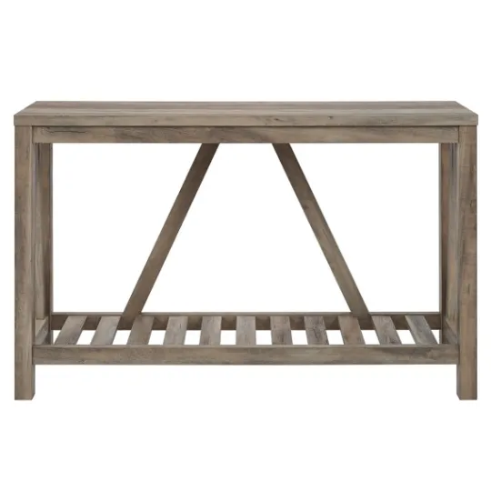 Kirkland's Home Wash A-Frame Console Table- Console Tables