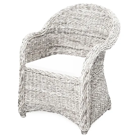 Kirkland's Home Wash Banana Leaf Barrel Accent Chair- Accent Chairs