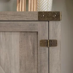 Kirkland's Home Wash Barn Doors Tv Stand- Tv Stands & Media Consoles