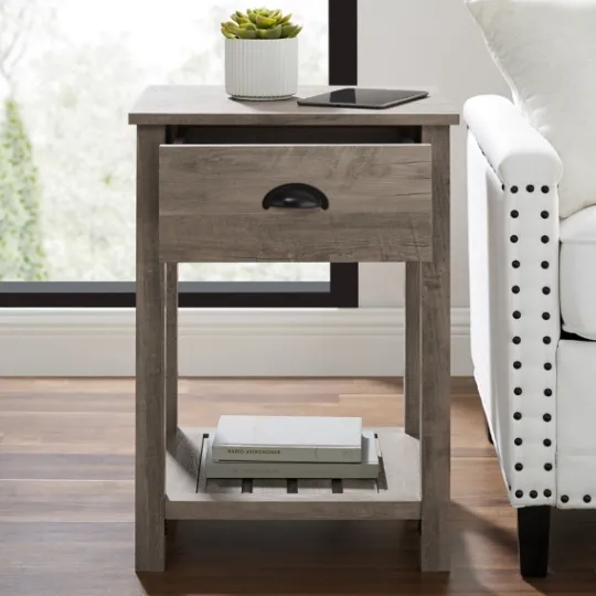 Kirkland's Home Wash Country Accent Table- Accent & End Tables