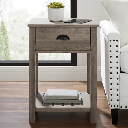 Kirkland's Home Wash Country Accent Table- Accent & End Tables