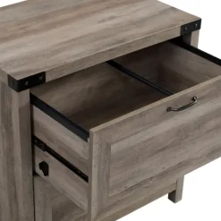 Kirkland's Home Wash 2-Drawer Wood File Cabinet- Office Furniture