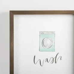 Kirkland's Home Wash Dry Fold Wall Plaques, Set Of 4- Wall Plaques