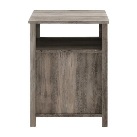 Kirkland's Home Wash Grooved Door Side Table- Accent & End Tables