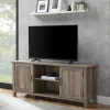 Kirkland's Home Wash Grooved Door Tv Stand- Tv Stands & Media Consoles