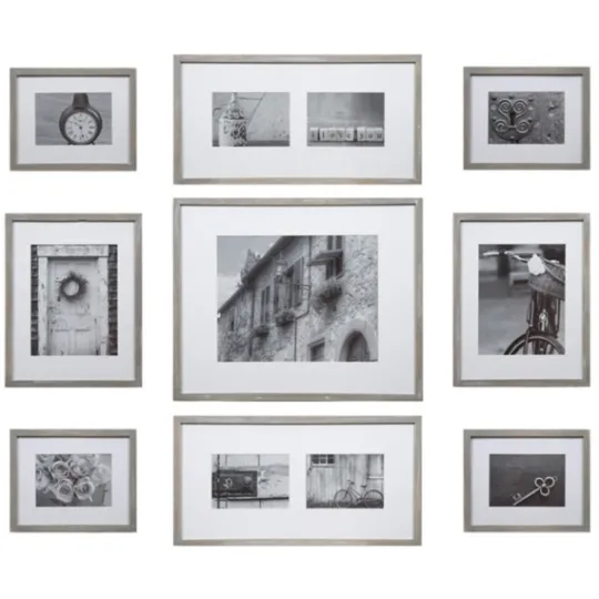 Kirkland's Home Wash 9-Pc. Gallery Wall Frame Set- Gallery Wall Frames