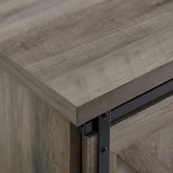 Kirkland's Home Wash Sliding Barn Door Sideboard- Cabinets & Sideboards