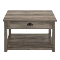 Kirkland's Home Wash Square Coffee Table- Coffee Tables