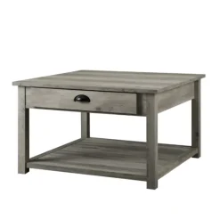 Kirkland's Home Wash Square Coffee Table- Coffee Tables