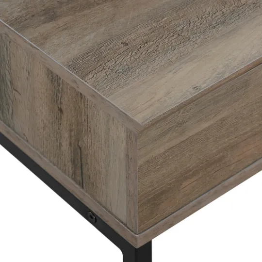 Kirkland's Home Washed Lift Top Storage Desk- Office Furniture