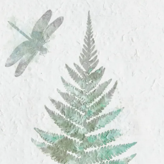 Kirkland's Home Watercolor Ferns 2-Pc. Framed Wall Art- Framed Art