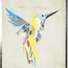 Kirkland's Home Watercolor Hummingbird Framed Art Print- Framed Art