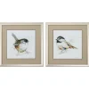 Kirkland's Home Watercolor Mountain Framed Art Prints, Set Of 2- Framed Art