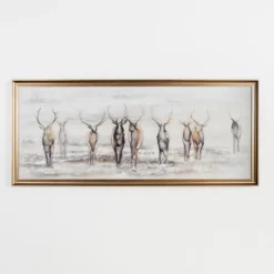 Kirkland's Home Watercolor Wildlife Framed Art Print- Framed Art