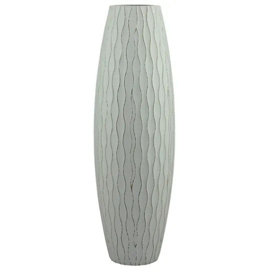Kirkland's Home Wave Wood Vase, 16 In.- Vases