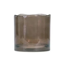 Kirkland's Home Wavy Glass Vase, 6 In.- Vases