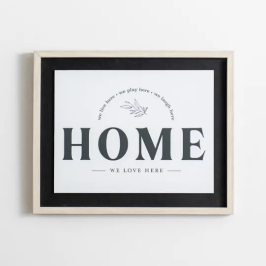Kirkland's Home We Love Here Home Wall Plaque- Wall Quotes & Signs