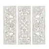 Kirkland's Home Weathered Gray Wood Panel Wall Plaques, Set Of 3- Wall Plaques