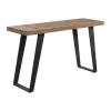 Kirkland's Home Weathered Oak And Metal Console Table- Console Tables