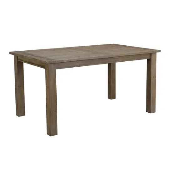 Kirkland's Home Weathered Pine Wood Dining Table- Dining Tables