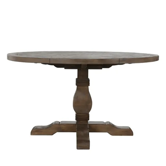 Kirkland's Home Weathered Pine Wood Dining Table- Dining Tables
