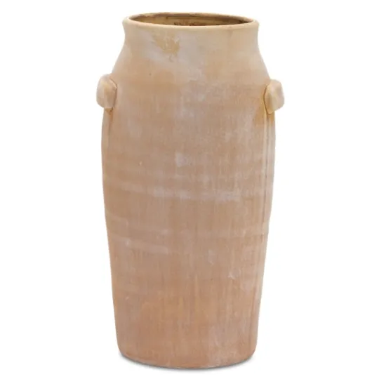 Kirkland's Home Weathered Terracotta Vase, 15 In.- Vases