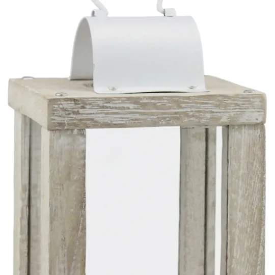 Kirkland's Home Weathered Wood And Metal Lantern- Lanterns