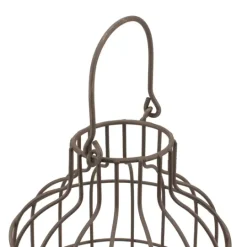 Kirkland's Home Weathered Wood And Metal Lanterns, Set Of 2- Lanterns