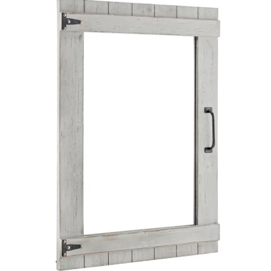 Kirkland's Home Weathered Wood Door Mirror, 24X32 In.- Decorative Mirrors