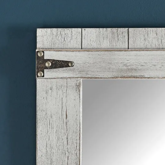 Kirkland's Home Weathered Wood Door Mirror, 24X32 In.- Decorative Mirrors