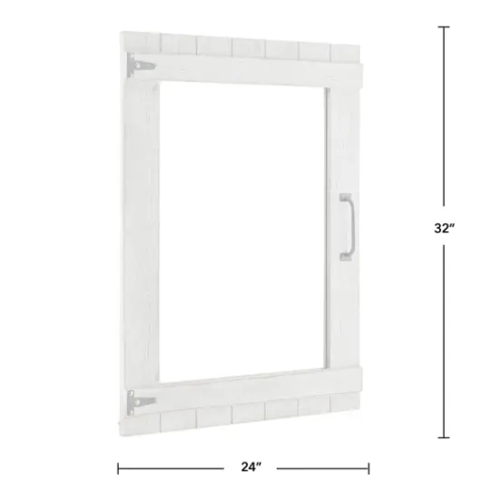 Kirkland's Home Weathered Wood Door Mirror, 24X32 In.- Decorative Mirrors