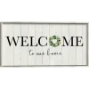 Kirkland's Home Welcome To Our Home Wreath Wall Plaque- Wall Quotes & Signs