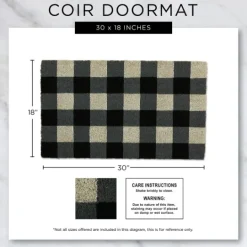 Kirkland's Home Welcome With Lavender Doormat- Doormats
