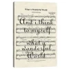 Kirkland's Home What A Wonderful World Ii Canvas Art Print- Wall Quotes & Signs