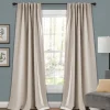 Kirkland's Home Wheat Back Tab Blackout Curtain Panel Set, 84 In.- Curtains & Drapes